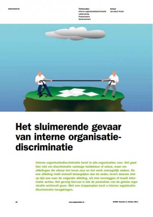 Het sluimerend gevaar van interne organisatiediscriminatie