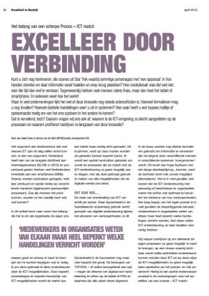 Excelleer door verbinding