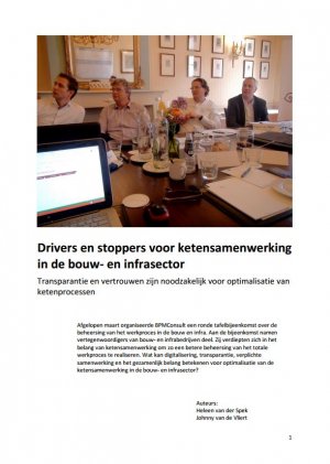 Drivers en stoppers voor ketensamenwerking