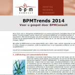 BPMConsult brengt BPMTrends 2014 en jaarkalender uit