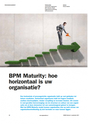 BPM Maturity: hoe horizontaal is uw organisatie